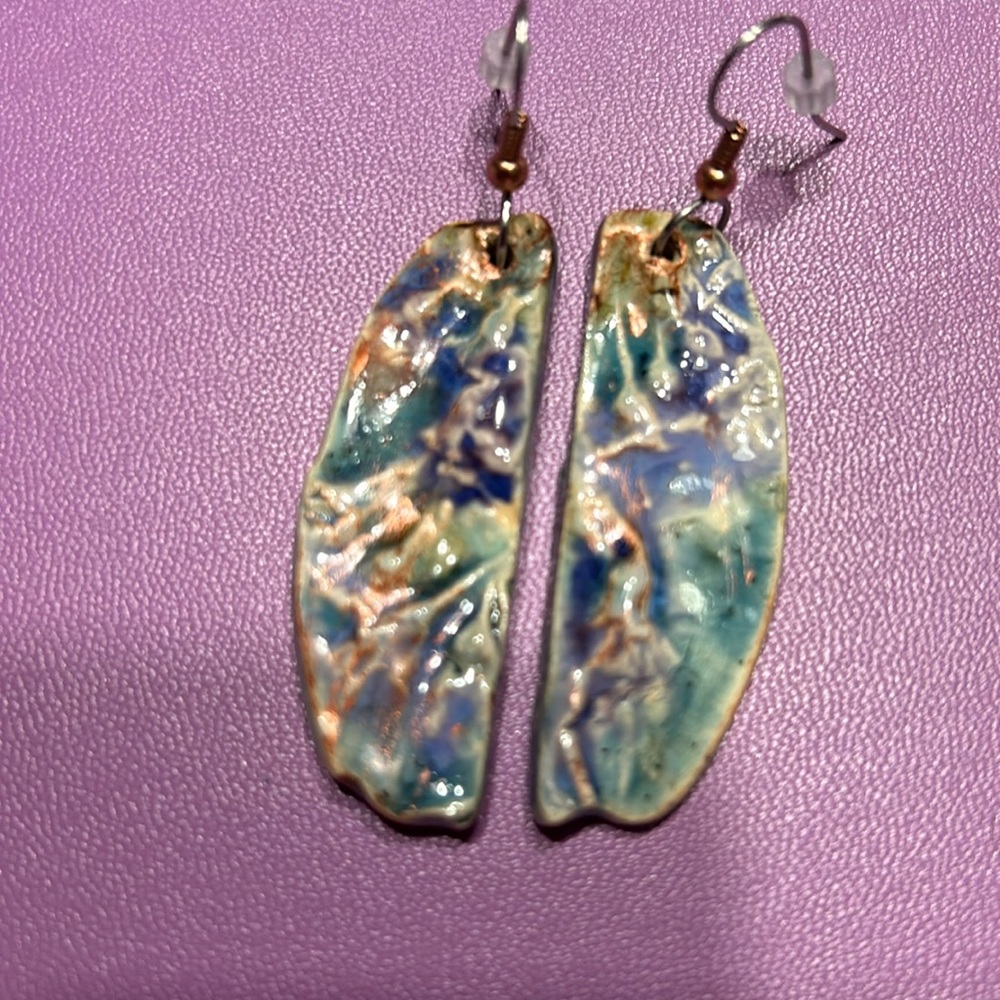 Museum earrings. Too heavy for me